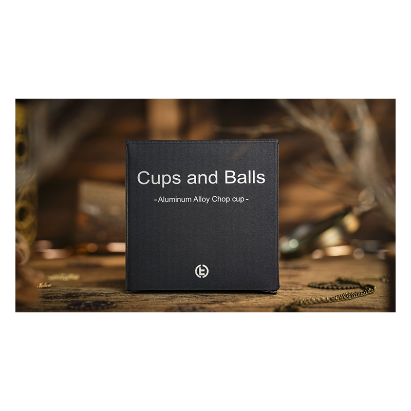 Aluminum Alloy Cups and Balls Matching Chop Cup by TCC Magic