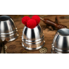 Aluminum Alloy Cups and Balls Set by TCC Magic