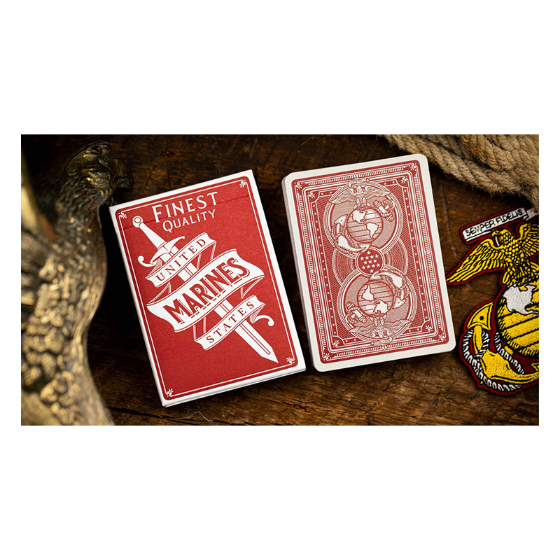 Marines Playing Cards by Kings Wild Project