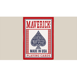 Maverick Made in the USA (Red) Playing Cards