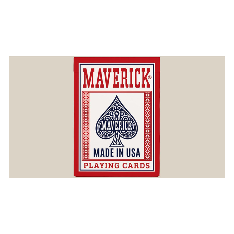 Maverick Made in the USA (Red) Playing Cards