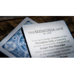 Memoria Deck (Feinaiglian Grid) Playing Cards