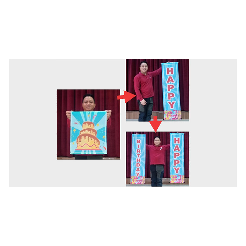 Amazing Banner (Happy Birthday) by JL Magic - Trick