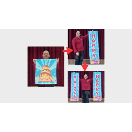 Amazing Banner (Happy Birthday) by JL Magic - Trick