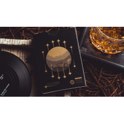 Moon (Black) Playing Cards