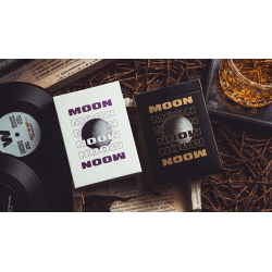 Moon (Black) Playing Cards