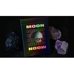 Moon (Black Holo) Playing Cards