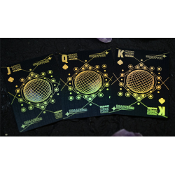 Moon (Black Holo) Playing Cards