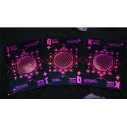 Moon (Black Holo) Playing Cards