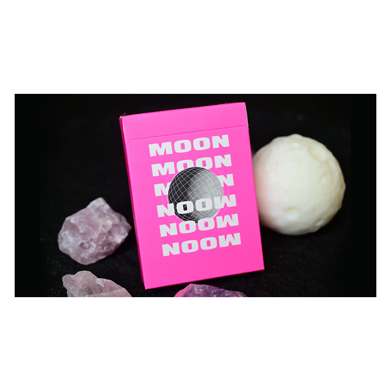 Moon (Pink) Playing Cards