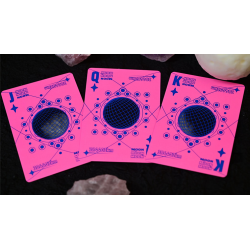 Moon (Pink) Playing Cards