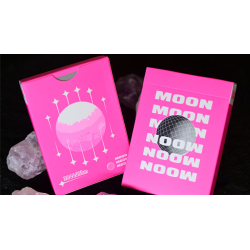 Moon (Pink) Playing Cards