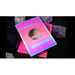 Moon (Pink Holo) Playing Cards