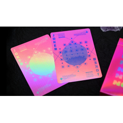 Moon (Pink Holo) Playing Cards
