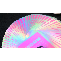 Moon (Pink Holo) Playing Cards