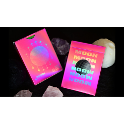 Moon (Pink Holo) Playing Cards