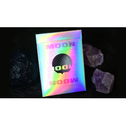 Moon (White Holo) Playing Cards