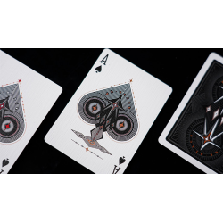 Mr. Black V1 (Black) Playing Cards