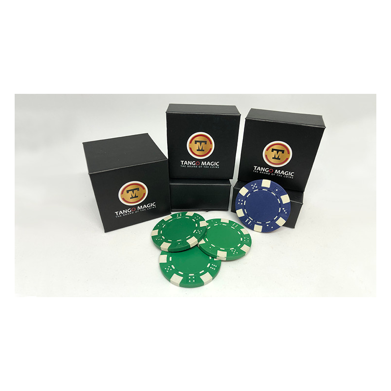 Ambitious Chip (PK004) (Gimmick and Online Instructions) by Tango Magic - Trick
