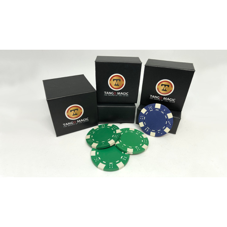Ambitious Chip (PK004) (Gimmick and Online Instructions) by Tango Magic - Trick