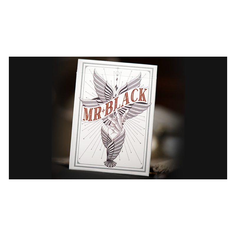 Mr. Black V2 (Gray) Playing Cards