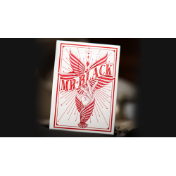 Mr. Black V2 (Red) Playing Cards