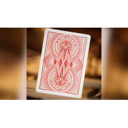 Mr. Black V2 (Red) Playing Cards