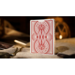 Mr. Black V2 (Red) Playing Cards