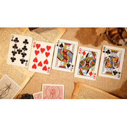 Mr. Black V2 (Red) Playing Cards