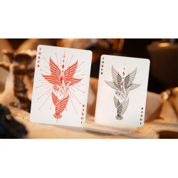 Mr. Black V2 (Red) Playing Cards