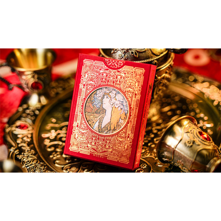 Mucha Standard Playing Cards by 52 MUSÉE