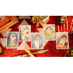 Mucha Standard Playing Cards by 52 MUSÉE