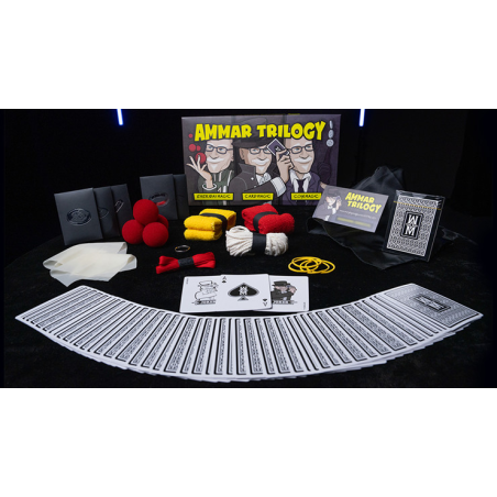AMMAR TRILOGY SET (Gimmicks and Online Instructions) by Michael Ammar and Murphy's Magic - Trick