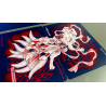 Sumi Kitsune Myth Maker (Blue/Red Craft Letterpressed Tuck) Playing Cards by Card Experiment
