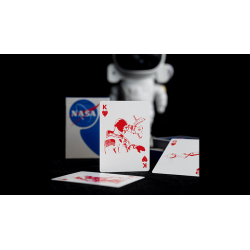 NASA Foil Meatball Logo Playing Cards
