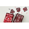 Neko Samurai (Red) Playing Cards