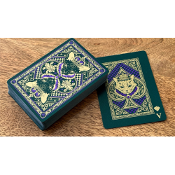 Neko Royal Green Playing Cards