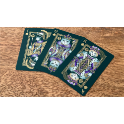 Neko Royal Green Playing Cards