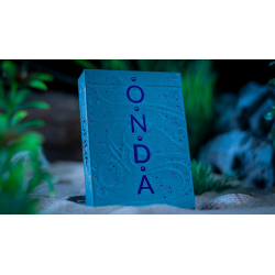 ONDA (Blue) Playing Cards by JOCU