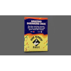 Amazing Shrinking Deck RED by John Kennedy Magic