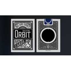 Orbit Tally Ho Circle Back (Black) Playing Cards