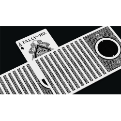 Orbit Tally Ho Circle Back (Black) Playing Cards