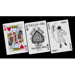 Orbit Tally Ho Circle Back (Blue) Playing Cards
