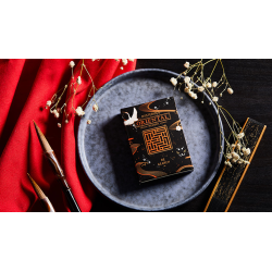 Oriental Memory Black playing Cards