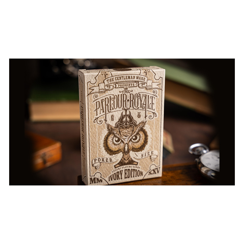 The Parlour Royale Ivory Edition (Red Edge Printing) Playing Cards