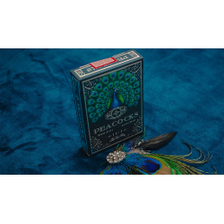 Limited Edition Peacocks Playing Cards by Rocsana Thompson