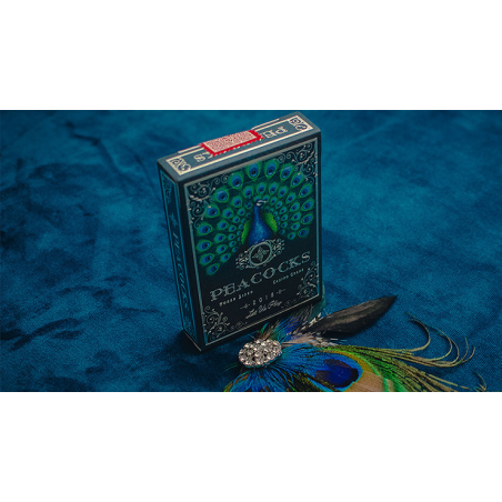 Limited Edition Peacocks Playing Cards by Rocsana Thompson