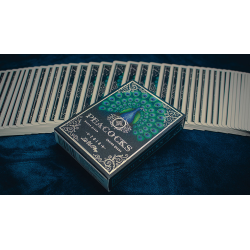 Limited Edition Peacocks Playing Cards by Rocsana Thompson