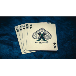 Limited Edition Peacocks Playing Cards by Rocsana Thompson