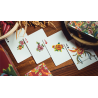 Phoenix and Peony (Blue) Playing Cards by Bacon Playing Card Company